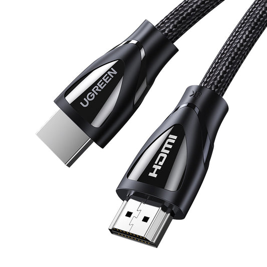 UGREEN Braided cable with HDMI 2.1 8K / 4K connectors, 3 m, black