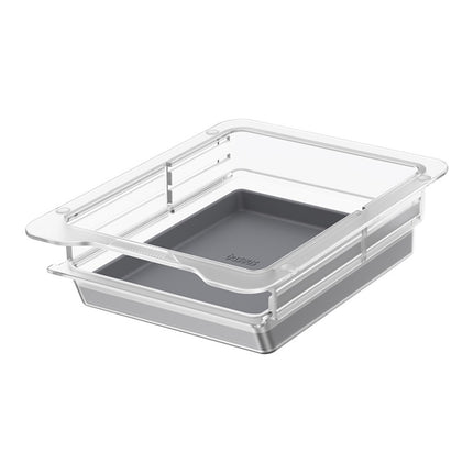 BASEUS T-Space drawer organizer for Tesla Model 3 / Y center console, gray – image 4