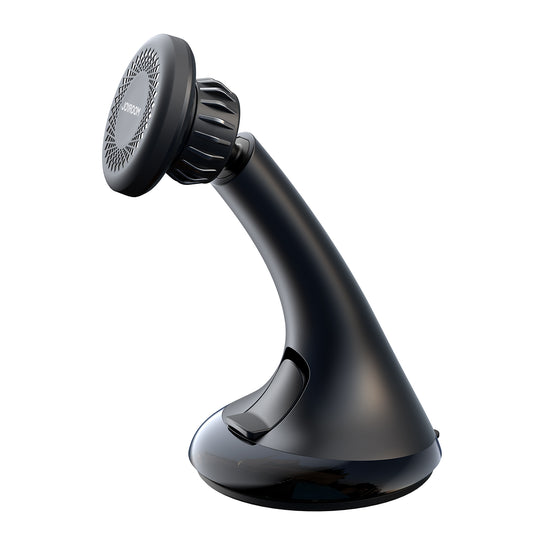 JOYROOM Universal magnetic car phone holder for the cockpit, glass, black