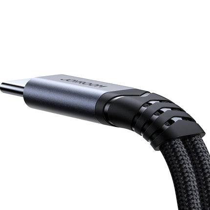 JOYROOM 2in1 Adapter charger + headphones USB-C to USB-C / mini jack 3.5mm black – image 4