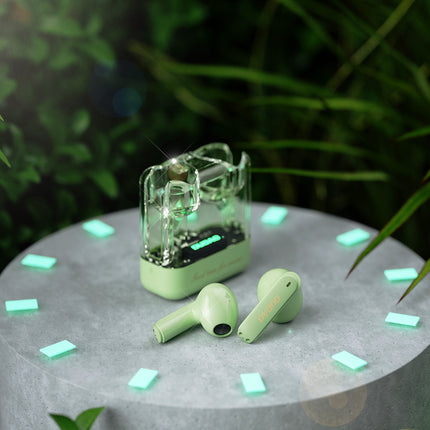 DUDAO Dudao U18Pro Bluetooth 5.3 wireless TWS headphones, green – image 2