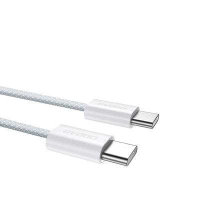 DUDAO Durable UCB-C PD 60W cable with carbon fiber braid, 1m, light blue – image 7