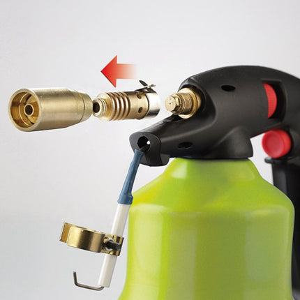 MEVA Gas burner TYPHOON gas blowing lamp with piezo igniter 1.2kW – image 2