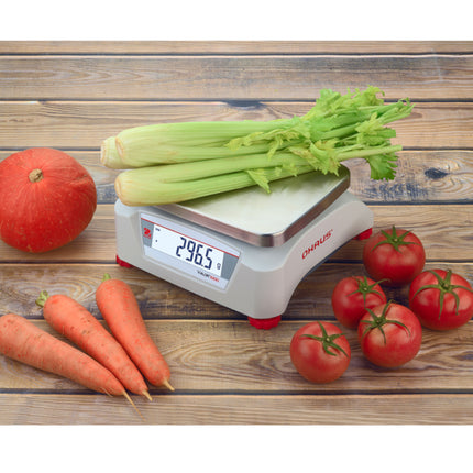OHAUS Gastronomic kitchen scale with legalization OHAUS VALOR 1000 15kg / 5g – image 10