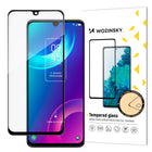 WOZINSKY Durable 9H Full Screen Tempered Glass TCL 30 5G with Case Friendly Frame Black