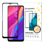 WOZINSKY Durable 9H tempered glass for the entire TCL 30E screen with Case Friendly black frame