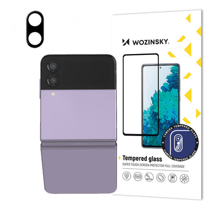 WOZINSKY 9H tempered glass for the Samsung Galaxy Z Flip 4 Full Camera Glass