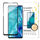 WOZINSKY 9H Full Screen Tempered Glass Infinix Hot 11S NFC with Frame Case Friendly Black