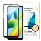 WOZINSKY 9H tempered glass for the entire Xiaomi Redmi A1+ screen with a black Full Glue frame