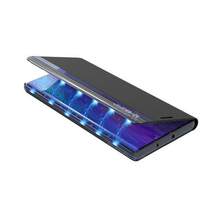 HURTEL Case cover with flap and stand for Xiaomi Redmi Note 12 5G / Poco X5 5G New Sleep Case black – image 5