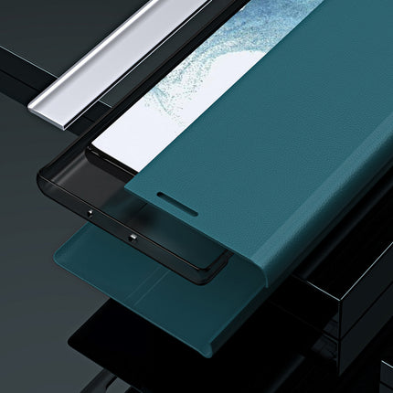 HURTEL Case with flap and stand for Xiaomi Redmi Note 12 Pro+ Sleep Case Pro black – image 6