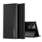 HURTEL Case cover with flap and stand for Xiaomi Redmi Note 12 5G / Poco X5 5G Sleep Case Pro black