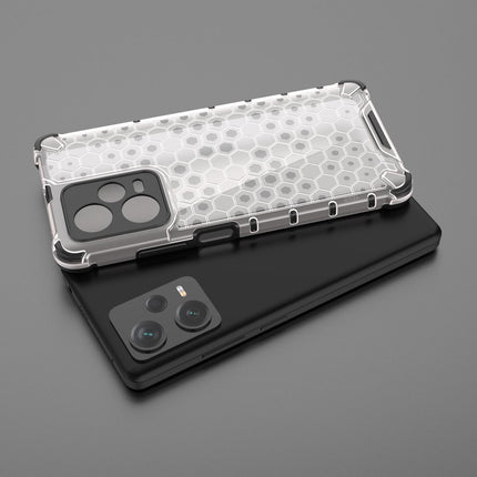 HURTEL Armored hybrid case for Xiaomi Redmi Note 12 Pro+ Honeycomb black – image 10