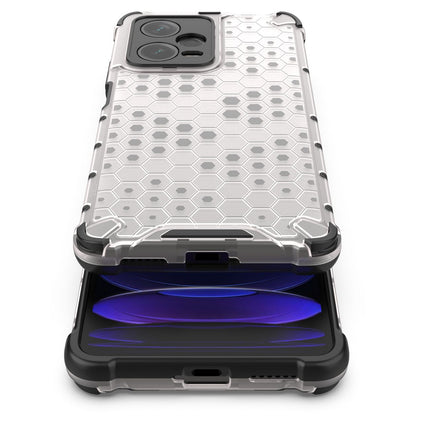 HURTEL Armored hybrid case for Xiaomi Redmi Note 12 Pro+ Honeycomb black – image 11