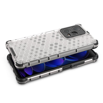 HURTEL Armored hybrid case for Xiaomi Redmi Note 12 Pro+ Honeycomb black – image 5