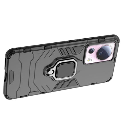 HURTEL Armored case for Xiaomi 13 Lite, Ring Armor magnetic holder, black – image 11