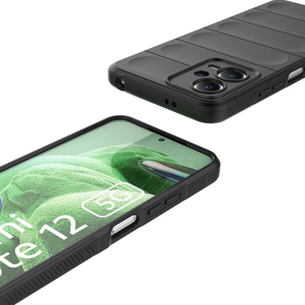 HURTEL Flexible Cover for Xiaomi Redmi Note 12 5G / Poco X5 5G Magic Shield Case Black – image 11