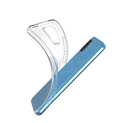 HURTEL Ultra Thin Case Cover 0.5mm for Xiaomi Redmi A2 / Redmi A1 Ultra Clear Transparent – image 2