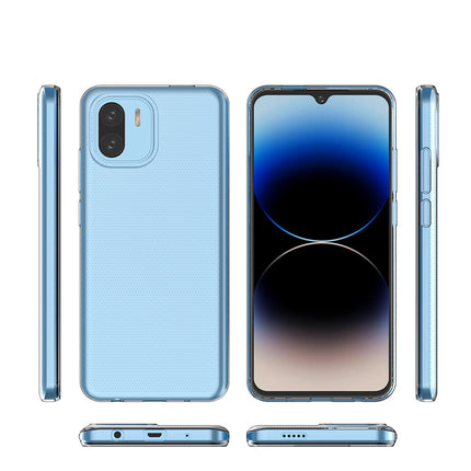 HURTEL Ultra Thin Case Cover 0.5mm for Xiaomi Redmi A2 / Redmi A1 Ultra Clear Transparent – image 3