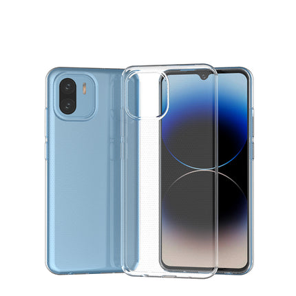 HURTEL Ultra Thin Case Cover 0.5mm for Xiaomi Redmi A2 / Redmi A1 Ultra Clear Transparent – image 7