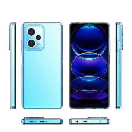 HURTEL Ultra Thin Case Cover 0.5mm for Xiaomi Xiaomi Redmi Note 12 Pro+ Ultra Clear Transparent – image 6