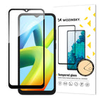 WOZINSKY 9H tempered glass for the entire Xiaomi Redmi A2 / Redmi A1 screen with a black frame