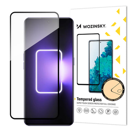 WOZINSKY 9H Full Screen Tempered Glass Realme GT Neo 5 / Realme GT3 with Black Frame