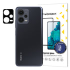 WOZINSKY 9H Tempered Glass for Camera Camera for Xiaomi Redmi Note 12 5G / Poco X5 5G Full Camera Glass