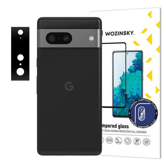 WOZINSKY 9H tempered glass for the camera for Google Pixel 7 Full Camera Glass