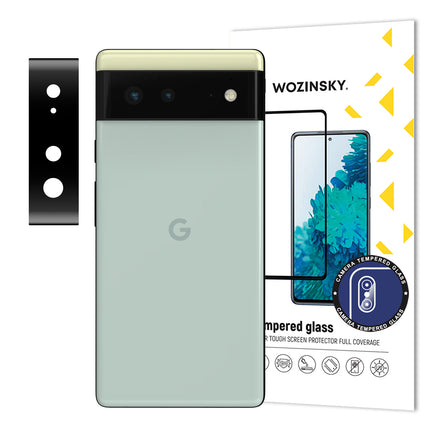 WOZINSKY 9H tempered glass for the camera for Google Pixel 6 Full Camera Glass