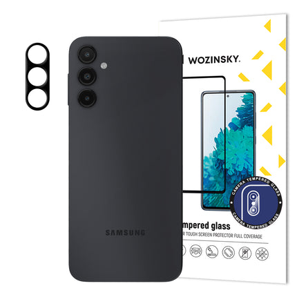 WOZINSKY 9H tempered glass for camera for Samsung Galaxy A14 5G / A14 Full Camera Glass