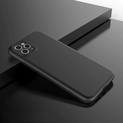 HURTEL Thin silicone cover case for Xiaomi Redmi Note 12 Pro+ Soft Case, black – image 4