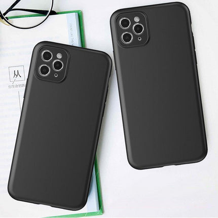 HURTEL Thin silicone cover case for Xiaomi Redmi Note 12 Pro+ Soft Case, black – image 5