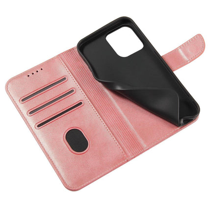 HURTEL Cover with flap and wallet for Xiaomi Redmi Note 12 5G / Poco X5 5G Magnet Case pink – image 7