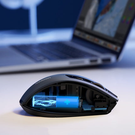 UGREEN Optical mouse wireless mouse USB 2.4GHz / Bluetooth 5.0 4000 DPI black – image 8
