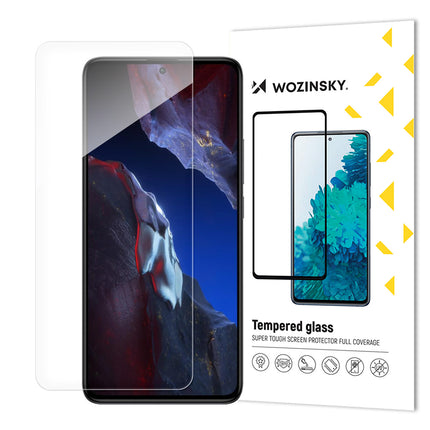 WOZINSKY 9H tempered glass for the Xiaomi Poco F5 Pro Tempered Glass screen, black