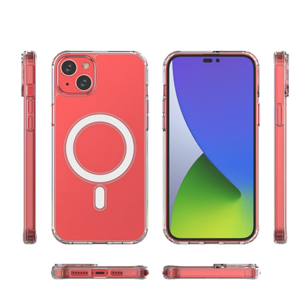 HURTEL Flexible gel case for iPhone 15 Plus magnetic with MagSafe transparent – image 5