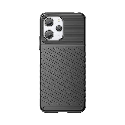 HURTEL Armored flexible case cover for Xiaomi Redmi 12 Thunder Case, black