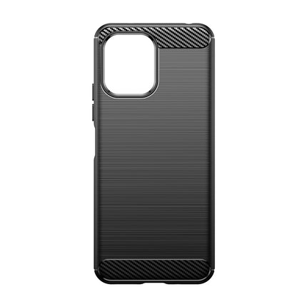 HURTEL Flexible carbon pattern cover for Xiaomi Redmi 12 Carbon Case, black – image 4