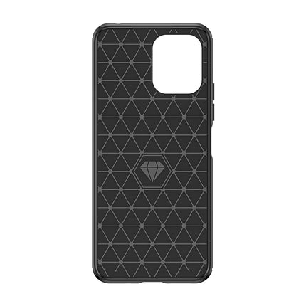 HURTEL Flexible carbon pattern cover for Xiaomi Redmi 12 Carbon Case, black – image 5