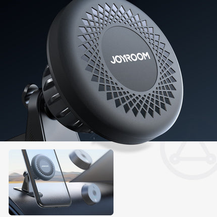 JOYROOM Magnetic phone holder, magnetic for cockpit, dashboard, dark gray – image 9