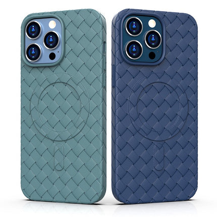 HURTEL Braided case for iPhone 15 Pro with MagSafe Woven Case, purple – image 4