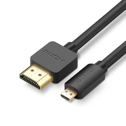 UGREEN Audio Video cable microHDMI - HDMI 2.0 1m black