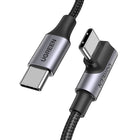 UGREEN Angled USB-C PD QC cable 100W 5A 1m black