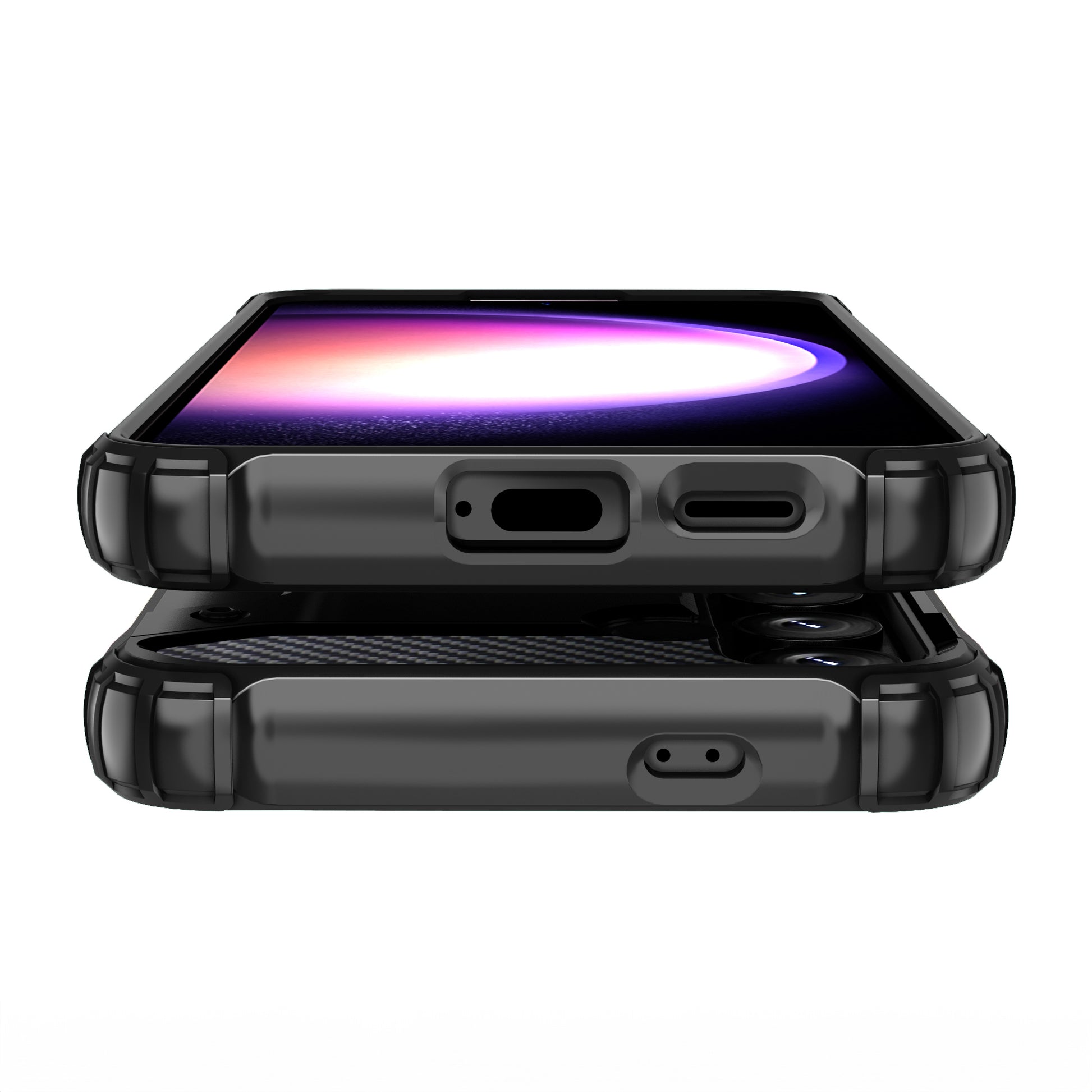 HURTEL Reinforced armored case for Samsung Galaxy S24+ Hybrid Armor, black – image 9