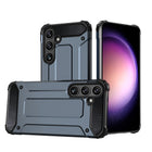 HURTEL Reinforced armored case for Samsung Galaxy S24+ Hybrid Armor, blue