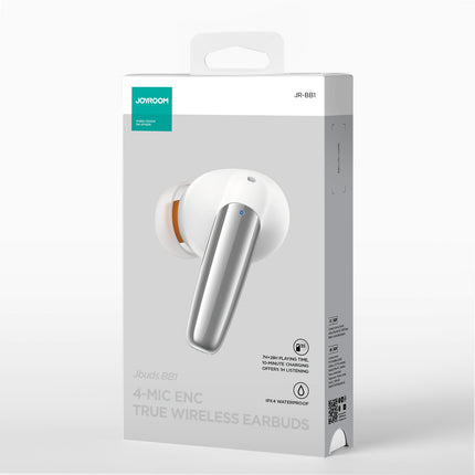 JOYROOM ENC Jbuds Series USB-C wireless in-ear headphones, white – image 6