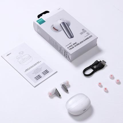 JOYROOM ENC Jbuds Series USB-C wireless in-ear headphones, white – image 7