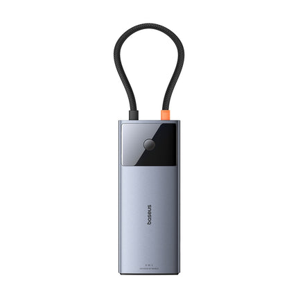BASEUS 6in1 HUB Adapter USB-C to USB-A / USB-C / PD / HDMI / RJ-45 black – image 2