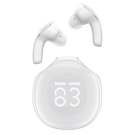 ACEFAST T9 Bluetooth 5.3 in-ear USB-C wireless headphones, white